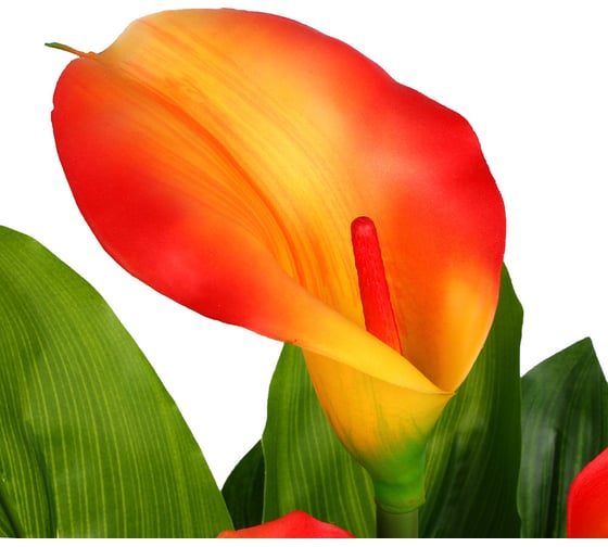 Искусственное растение INBLOOM Каллы 100 см, PEVA, цемент 008-013