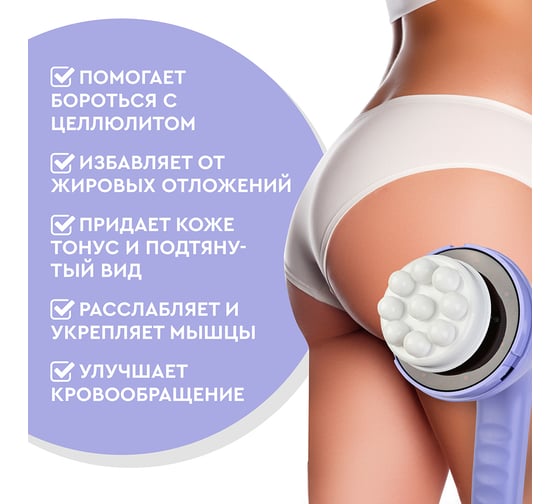 Антицеллюлитный массажер для тела Planta MHH-20