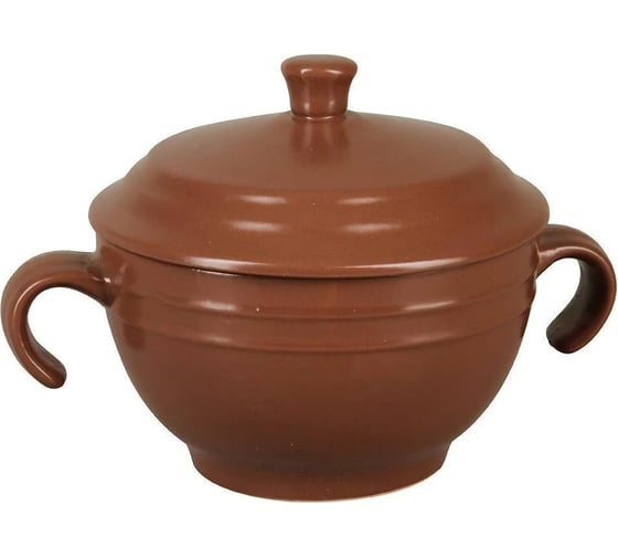 Супница Rosenberg с крышкой, коричневая 9264-3