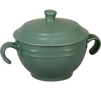 Супница Rosenberg с крышкой, зеленая 9264-2