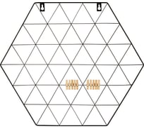 Органайзер-решетка Волшебная страна Гексагон 10 клипс в комплекте 105264