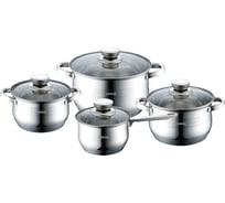 Набор посуды BEKKER premium 8 предметов BK-1456