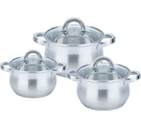 Набор посуды BEKKER premium bella 6 предметов BK-1607