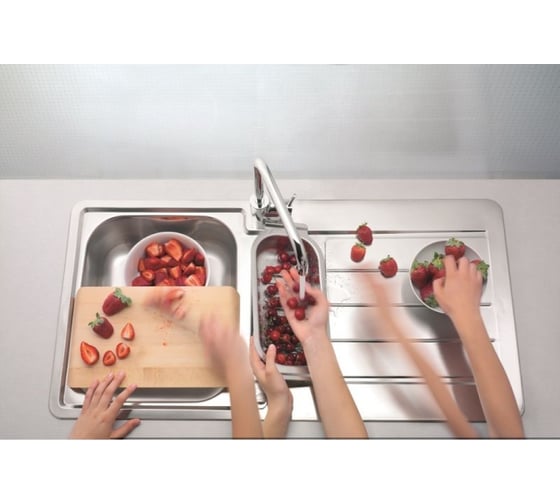 Разделочная доска ALVEUS 220x360, дерево, line, line maxim, line max 1064565