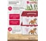 Контейнер для корма Бытпласт с декором lucky pet, 390x290x180 мм, 15.3 л, бордовый 434262121 8
