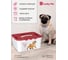 Контейнер для корма Бытпласт с декором lucky pet, 390x290x180 мм, 15.3 л, бордовый 434262121 10