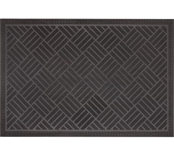 Придверный резиновый коврик ComeForte PIN MAT 45x75см «РЕШЕТКА» PM-030