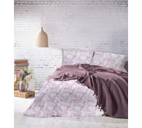 Плед Arya Home arya с бахромой, 220x240, victoria сливовый 8680943225351