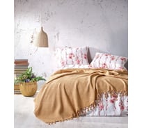 Плед Arya Home arya с бахромой, 220x240, vivian горчичный 8680943225252