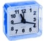 Часы-будильник PERFEO Quartz " PF-TC-001", квадратные 5,5x5,5 см, синий 30015193 1