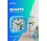 Часы-будильник PERFEO Quartz " PF-TC-008", квадратные, 9,5x9,5 см, синий 30015216 7