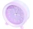 Часы-будильник PERFEO Quartz " PF-TC-007", круглые, 10,5 см, фиолетовые 30015212 2