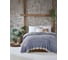 Плед Arya Home arya жаккардовый трехслойный муслин, 220x240, cora синий 8680943225214 1