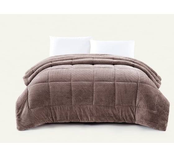 Плед-покрывало Arya Home arya жаккард, 200x220, aramis капучино 8680943220073 1
