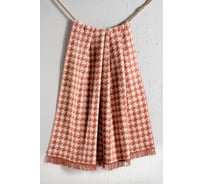 Плед Arya Home arya с принтом, 200x220, rocket кирпичный 8680943228413