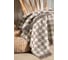 Плед Arya Home arya с принтом, 200x220, rocket коричневый 8680943228383 2