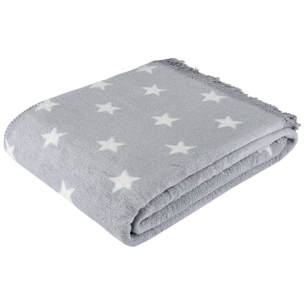 Плед Arya Home arya хлопок, 150x200, star серый 8680943213402 ...