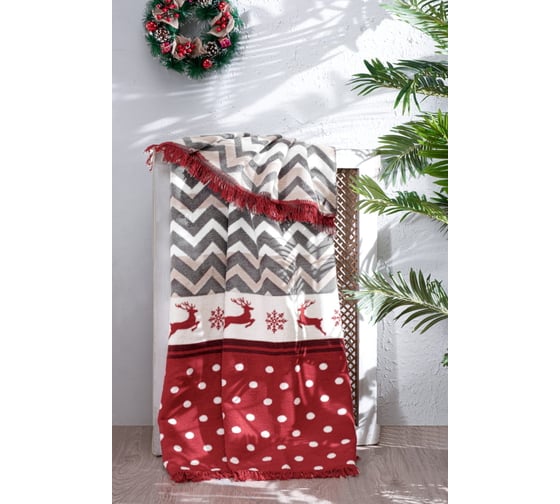Плед Arya Home arya хлопок, 150x200, spirit 8680943220264