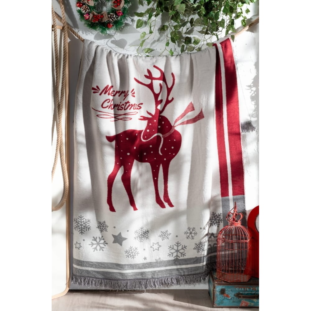 Плед Arya Home arya хлопок, 200x220, elves красный 8680943220219 ...