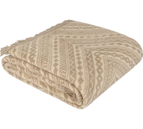 Плед Arya Home arya хлопок, 150x200, orge бежевый 8680943220349 1