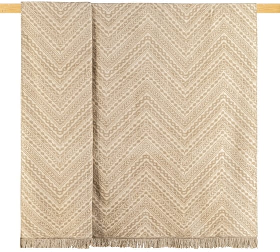 Плед Arya Home arya хлопок, 200x220, orge бежевый 8680943220356 1