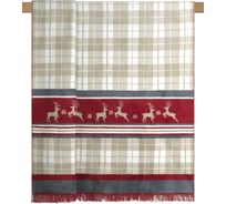 Плед Arya Home arya хлопок, 200x220, carols бежевый 8680943220172