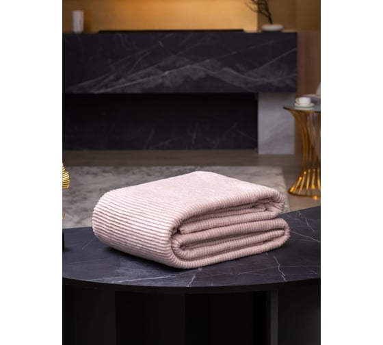 Плед Arya Home arya хлопок, 200x220, queen сухая роза 8680943220417 1