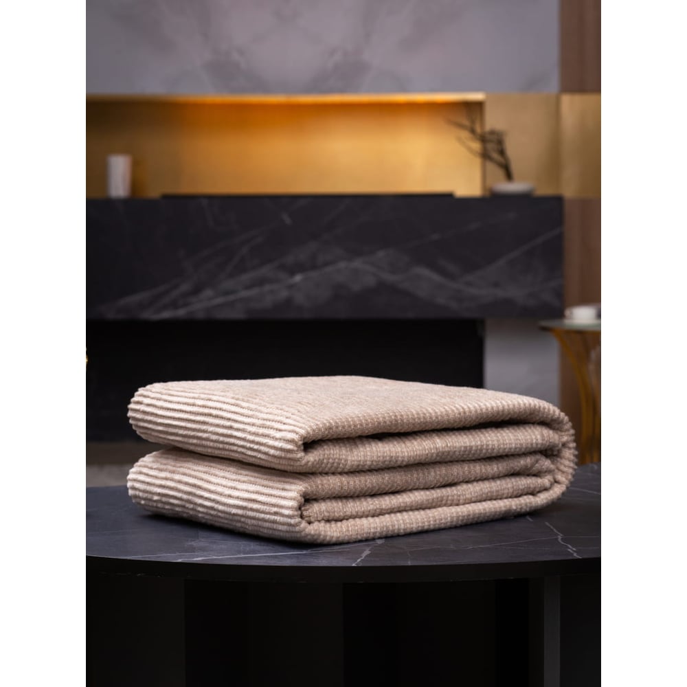 Плед Arya Home arya хлопок, 150x200, queen бежевый 8680943220462 ...