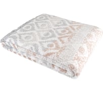 Плед Arya Home arya хлопок, 150x200, lily бежевый, серый 8680943220684