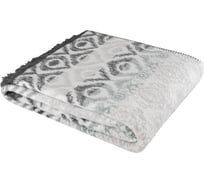 Плед Arya Home arya хлопок, 150x200, lily синий, серый 8680943220660