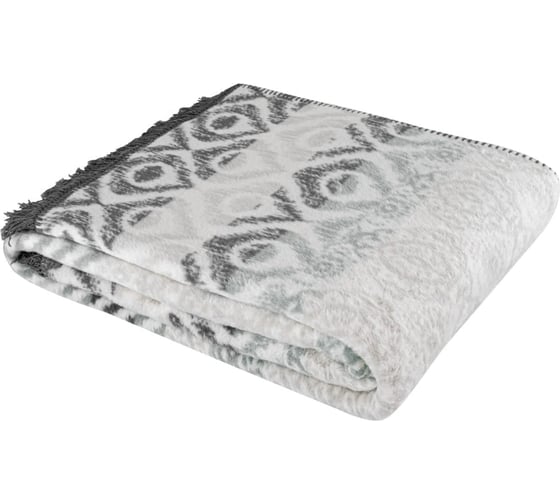 Плед Arya Home arya хлопок, 150x200, lily синий, серый 8680943220660 1