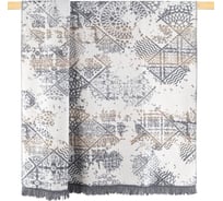 Плед Arya Home arya хлопок, 150x200, sandy синий, серый 8680943220547
