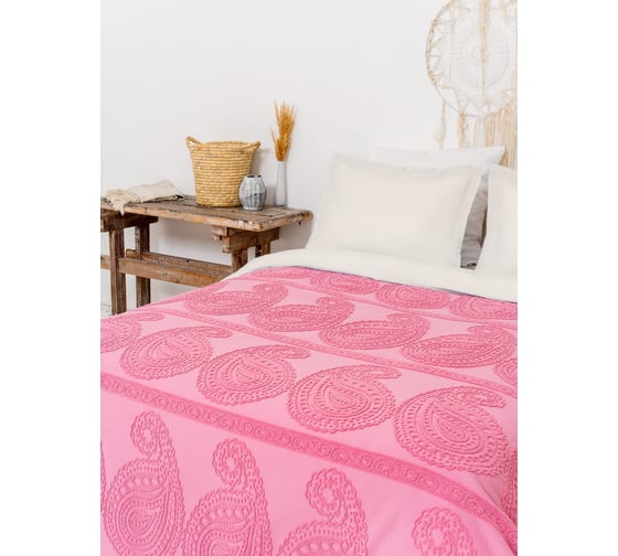 Покрывало-простыня Arya Home arya 160x220, misley, сухая роза 8680943096685