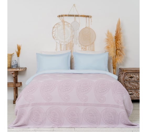 Покрывало-простыня Arya Home arya 160x220, misley, лиловый 8696422530311 1