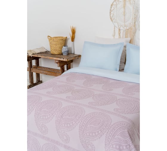 Покрывало-простыня Arya Home arya 160x220, misley, лиловый 8696422530311
