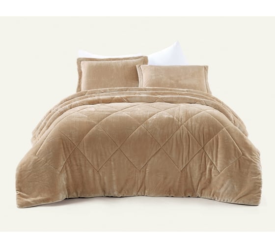 Покрывало Arya Home arya шерпа, 180x230, leron бежевый 8680943220042