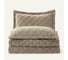 Покрывало Arya Home arya велюровое, 180x240, ansel коричневый 8680943114075 1