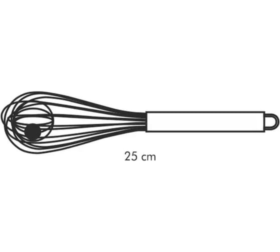 Венчик с шариком из нержавеющей стали Tescoma delicia 25 см 630252