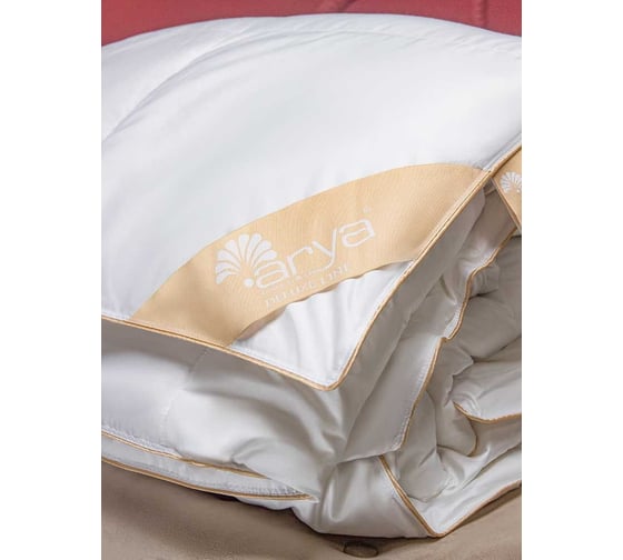 Одеяло Arya Home arya гусиный пух, 195x215, deluxe line glory белый 8680943213389