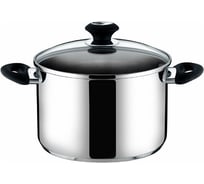 Кастрюля с крышкой Tescoma presto высокая 24 см 728024