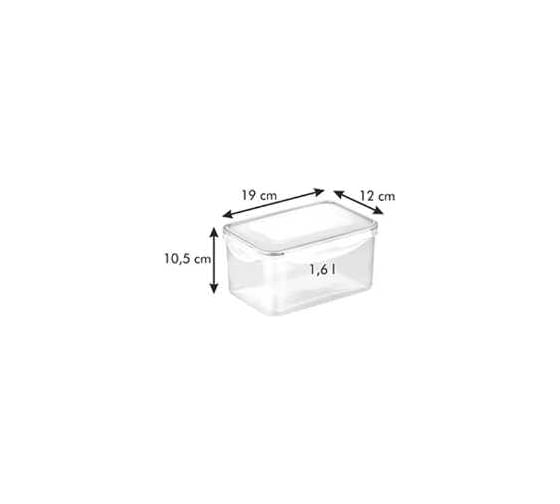 Контейнер Tescoma freshbox 1.6 л, глубокий, 892101
