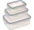 Контейнер Tescoma freshbox 3 шт. 0.2, 0.5, 1.0 л, прямоугольный 892090 1