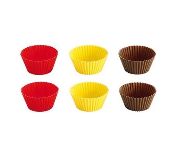 Силиконовые корзинки Tescoma delicia 5 см, 6 шт. 630644 1
