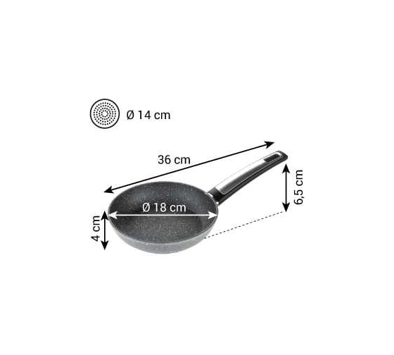Сковорода Tescoma i-premium stone ø 18 см 602418