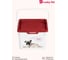 Контейнер для корма с декором Бытпласт lucky pet 5.3 л, собаки, бордовый 434212621 2