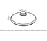 Стеклянная крышка Tescoma unicover 30 см 619030 2
