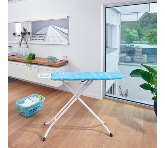 Гладильная доска Leifheit AirBoard Compact M, 120x38 см, без подключения к электросети 72585