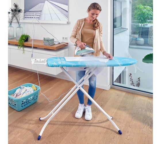 Гладильная доска Leifheit AirBoard Compact M, 120x38 см, без подключения к электросети 72585