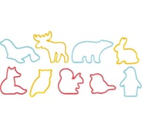 Формочки в виде животных Tescoma delicia kids 9 шт 630929