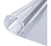 Коврик-подкладка DASWERK скатерть ПВХ прозрачная, гибкое/мягкое стекло, 100x60 см, 0.8 мм 607877